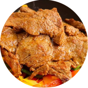 Chicken Steak at Bellina Restaurant - Authentic Somali East African Cuisine in York, Toronto.
