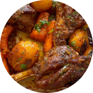 Goat Meat Hilib Ari at Bellina Restaurant - Authentic Somali East African Cuisine in York, Toronto.