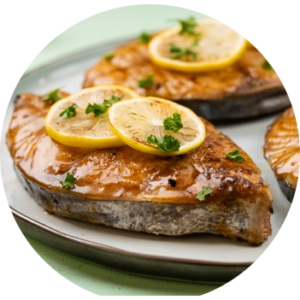 King Fish at Bellina Restaurant - Authentic Somali East African Cuisine in York, Toronto.