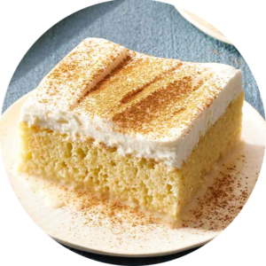 Milk Cake at Bellina Restaurant - Authentic Somali East African Cuisine in York, Toronto.