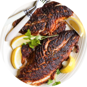 Snapper Fish at Bellina Restaurant - Authentic Somali East African Cuisine in York, Toronto.