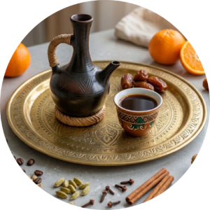 Somali Coffee at Bellina Restaurant - Authentic Somali East African Cuisine in York, Toronto.